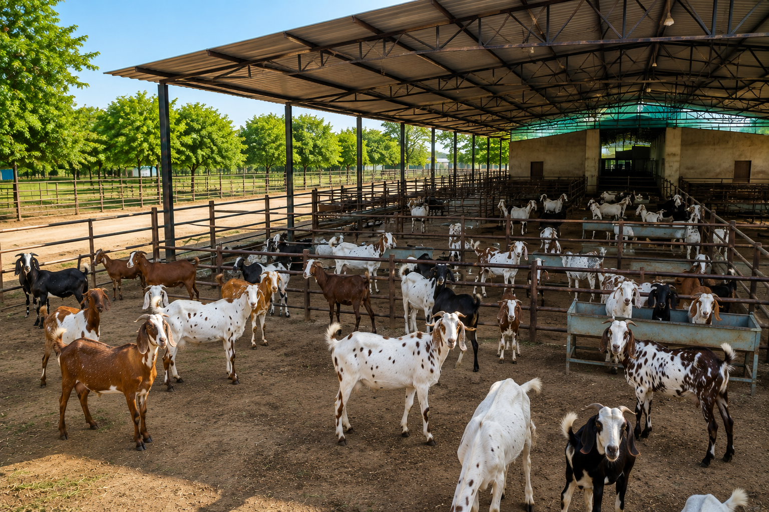 Farm and godown